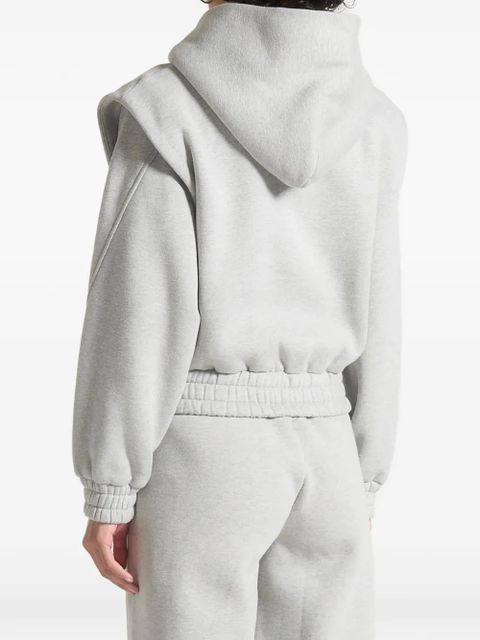 Manière De Voir Louna zip-up hoodie - Grey
