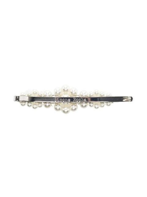 Simone Rocha pearl-embellished hair clip - Silver - zdjęcie produktu nr 2