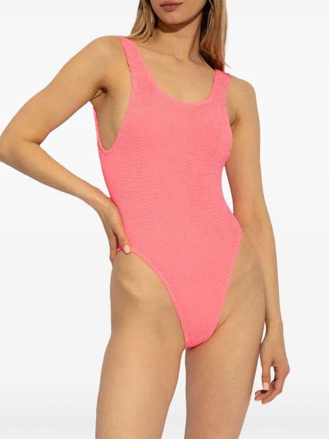Bond-eye Maxam crinkled swimsuit - Pink