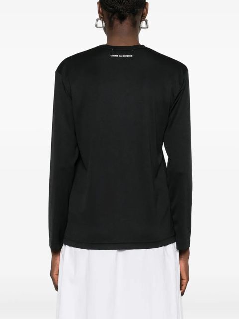 Comme Des Garçons logo-print T-shirt - Black