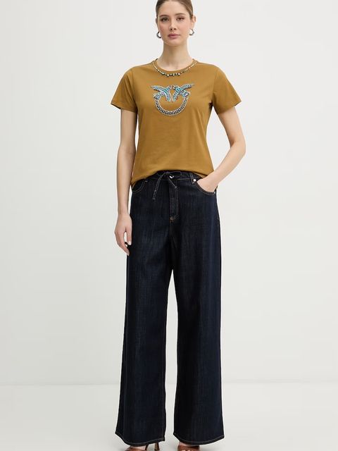 Pinko t-shirt damski bawełniany - zdjęcie produktu nr 1