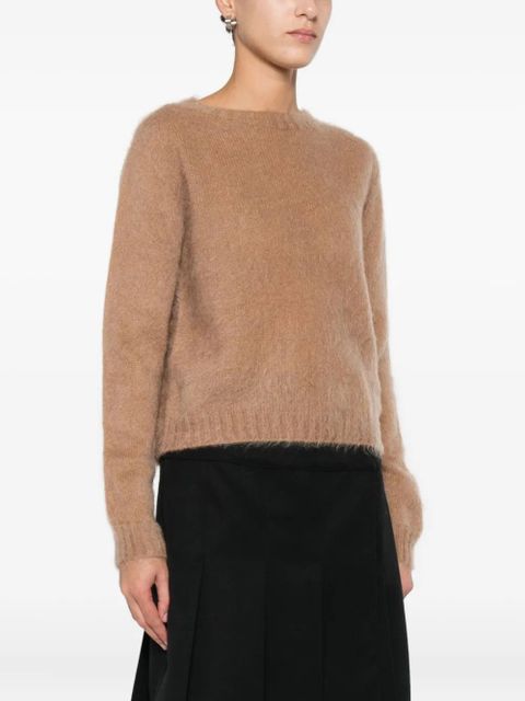 Max Mara round-neck sweater - Brown