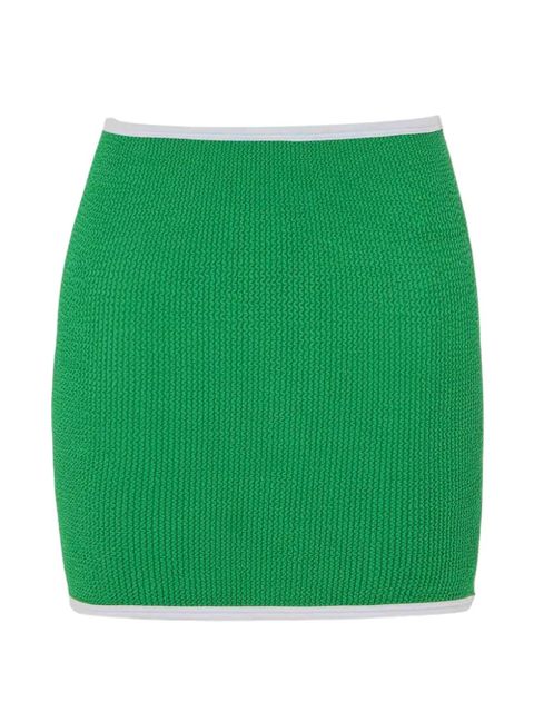 Hunza G Devyn crinkle skirt - Green - zdjęcie produktu nr 1