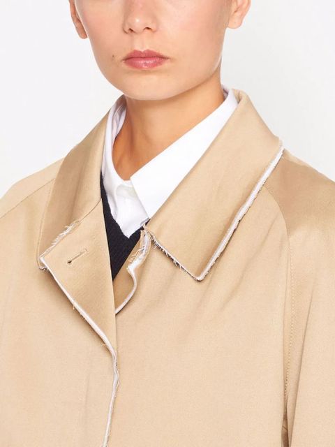 Miu Miu single-breasted chino coat - Neutrals