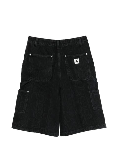 Carhartt WIP double-knee shorts - Black - zdjęcie produktu nr 2