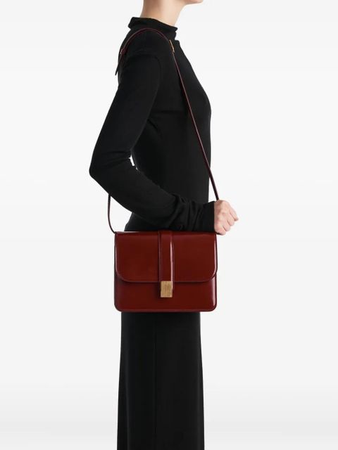 KHAITE leather crossbody bag - Red