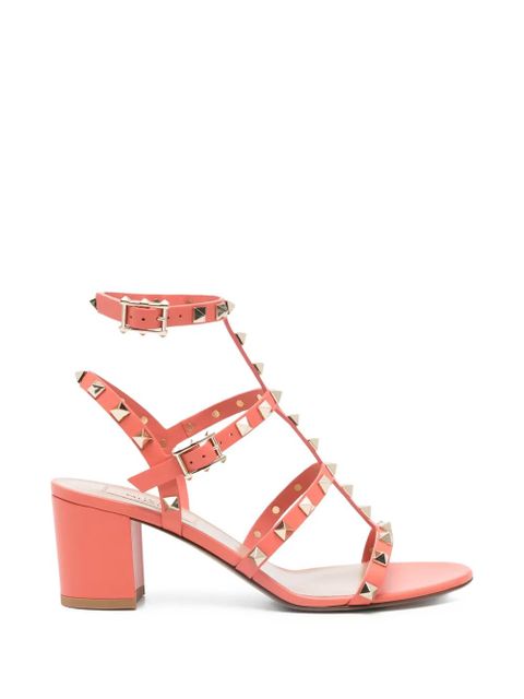 Valentino Garavani studded caged sandals - Pink - zdjęcie produktu nr 1