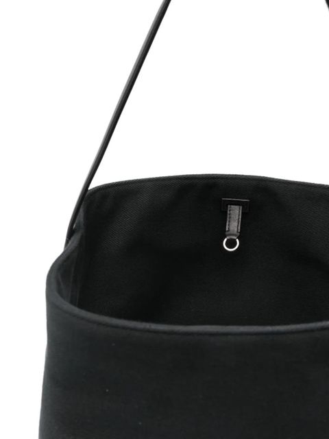 The Row large N/S Park bucket bag - Black