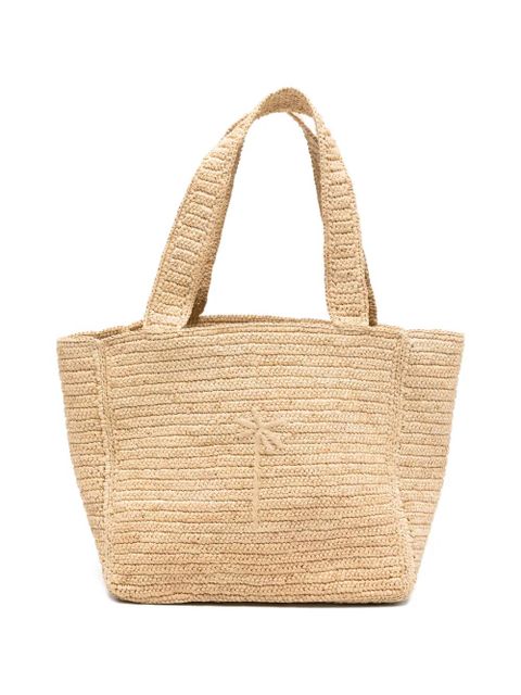 Manebi Zuma raffia palm-tree tote bag - Neutrals - zdjęcie produktu nr 1