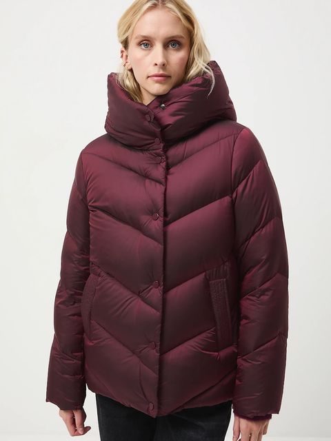 Medicine kurtka puchowa kolor bordowy - zdjęcie produktu nr 1