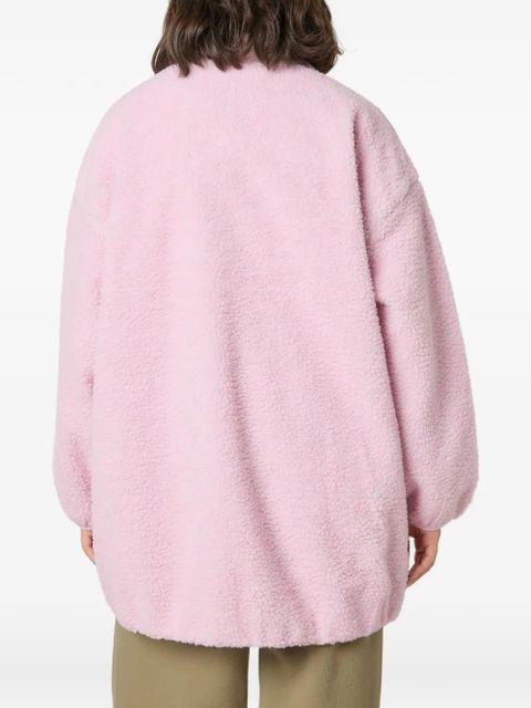 American Vintage Hoktown zip-up oversized jacket - Pink