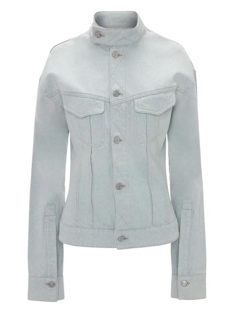 Victoria Beckham Sculptural denim jacket - Blue - zdjęcie produktu nr 1