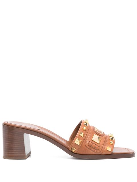 Valentino Garavani 60mm VLogo Signature sandals - Brown - zdjęcie produktu nr 1