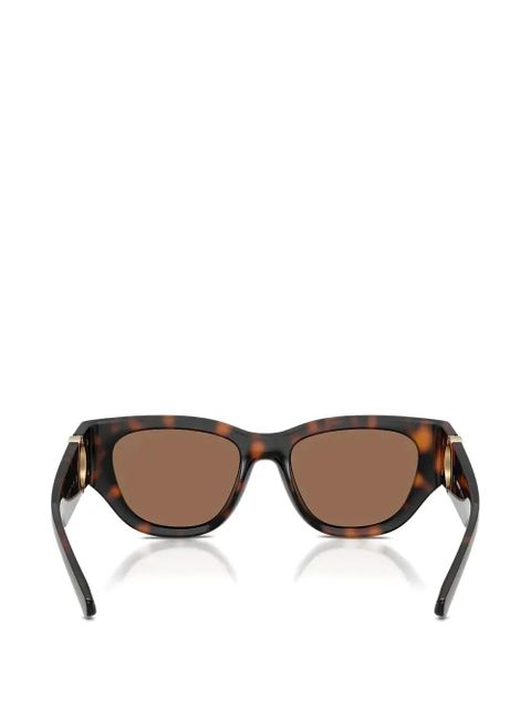 Burberry Eyewear logo-detail sunglasses - Brown