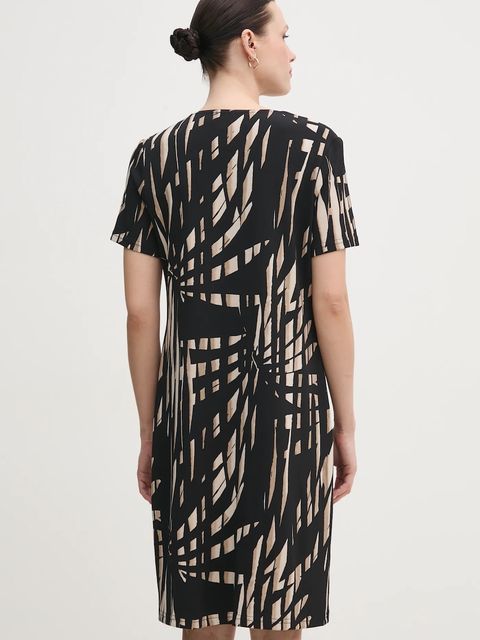 Joseph Ribkoff sukienka kolor czarny mini prosta 251266 - zdjęcie produktu nr 2