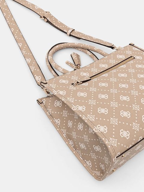 Guess torebka SILIA kolor beżowy HWGP98 90220