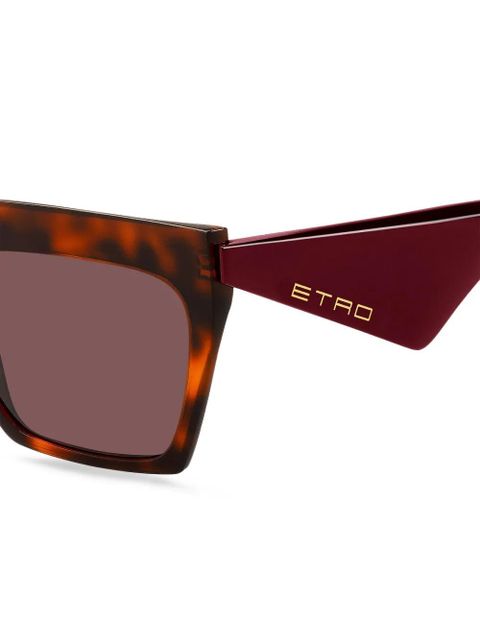 ETRO Tailoring cat-eye sunglasses - Red