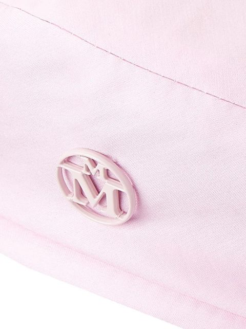 Maison Michel New Billy logo-plaque beret - Pink - zdjęcie produktu nr 2