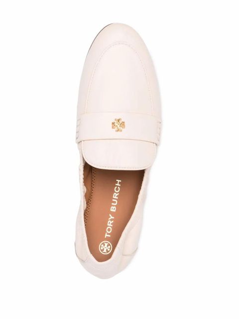 Tory Burch Ballet leather loafers - Neutrals