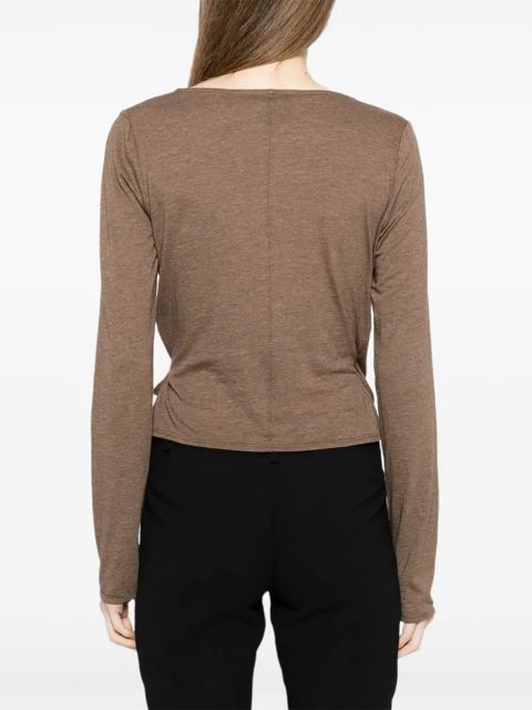 Reformation Perrin top - Brown