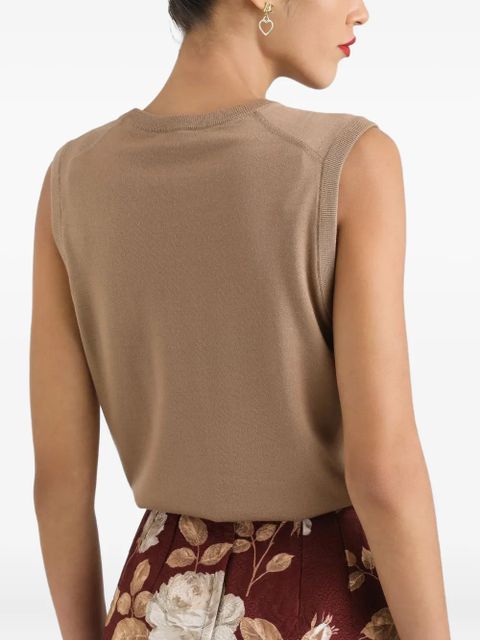 Dolce & Gabbana cashmere top - Neutrals