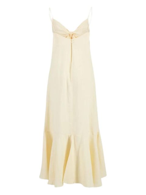 Johanna Ortiz Zambra linen top - Yellow - zdjęcie produktu nr 2