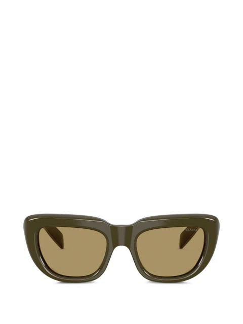 Prada Eyewear cat-eye sunglasses - Green - zdjęcie produktu nr 1