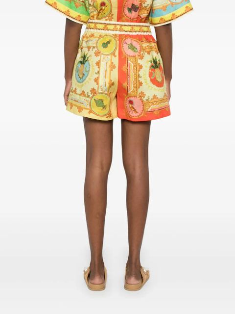 ALEMAIS La Musica shorts - Green