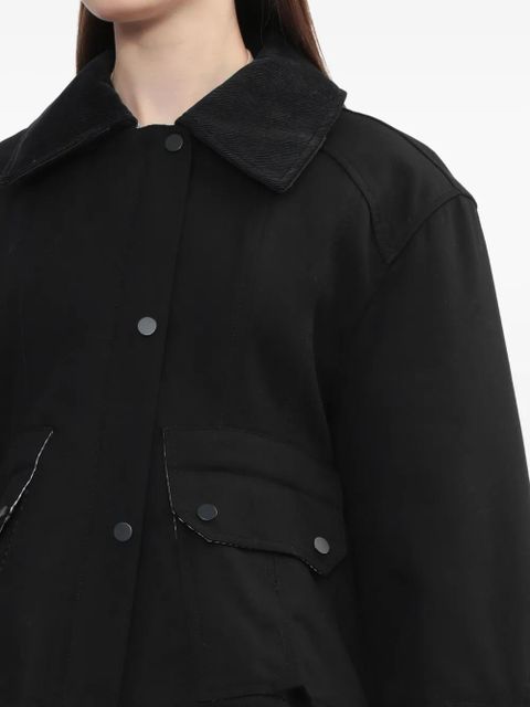 3.1 Phillip Lim Pocket check trim jacket - Black