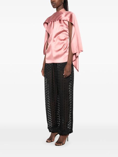 Lanvin pocket scarf - Pink