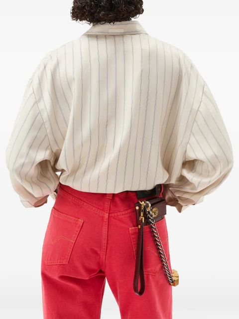 Versace striped shirt - Neutrals