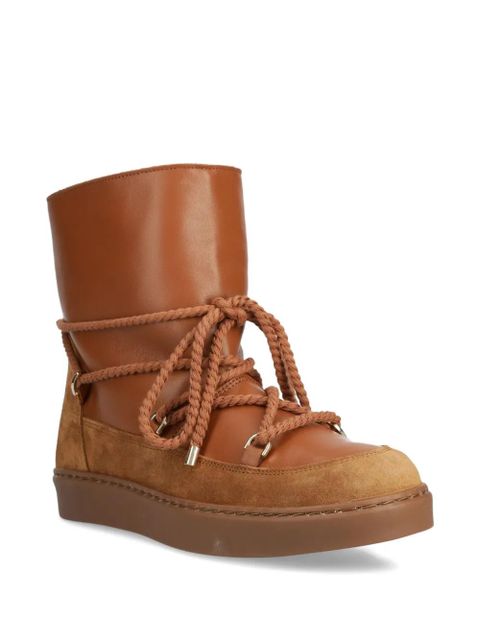 ALOHAS leather rope-laced snow boots - Brown - zdjęcie produktu nr 2