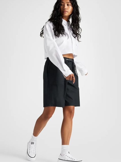 Converse tenisówki Chuck Taylor All Star Lift Double Stack unisex kolor biały A15491C