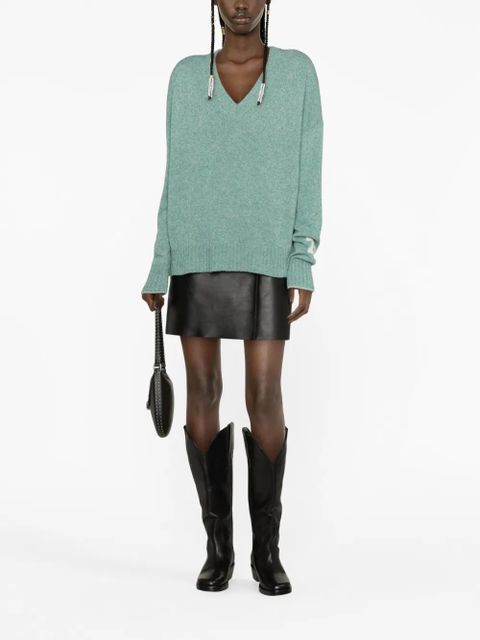 Zadig&Voltaire Rosy cashmere-blend jumper - Green - zdjęcie produktu nr 2