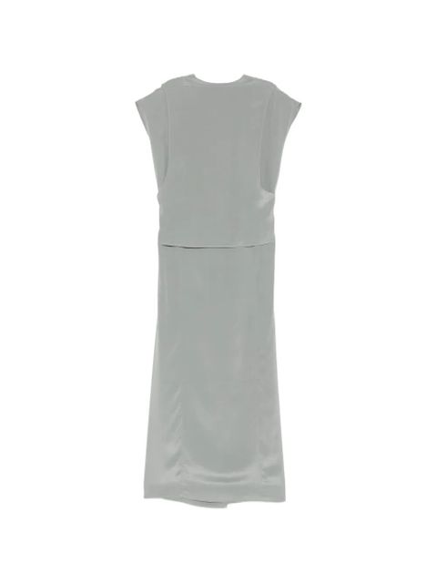 Alysi V-neck midi dress - Grey - zdjęcie produktu nr 2