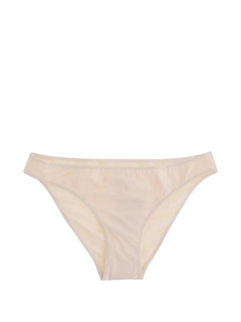 MC2 Saint Barth logo-detail bikini bottoms - Neutrals - zdjęcie produktu nr 1