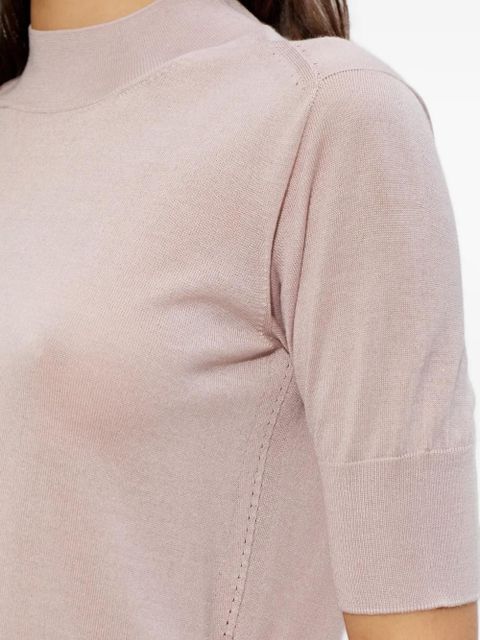 Jil Sander fine-knit T-shirt - Pink