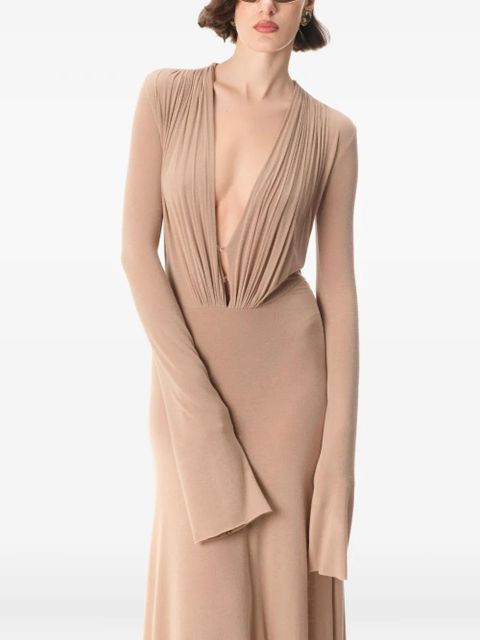 MANURÍ Suki maxi dress - Neutrals