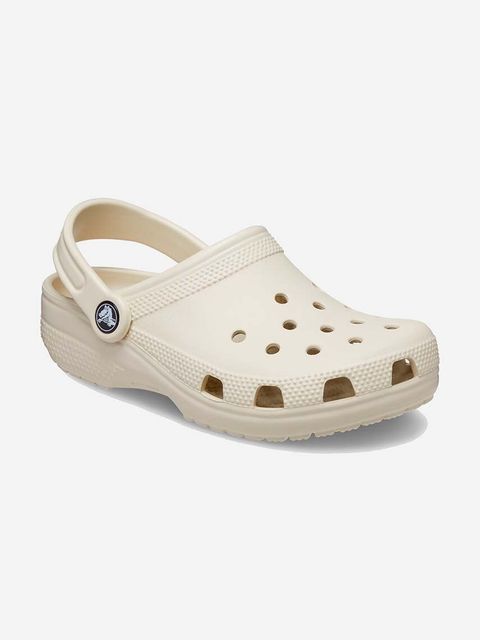 Crocs klapki Classic kolor beżowy 206991 BONE