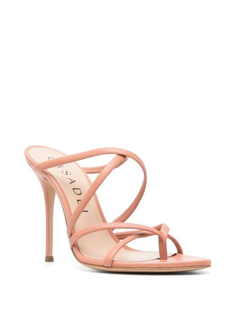 Casadei 100mm Julia Lucrezia sandals - Neutrals