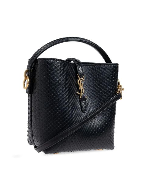 Saint Laurent mini Le 37 bucket bag - Black