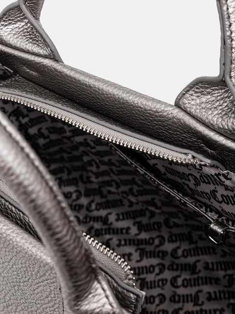 Juicy Couture torebka Iris Embroidery kolor srebrny BIJIR8946WVP