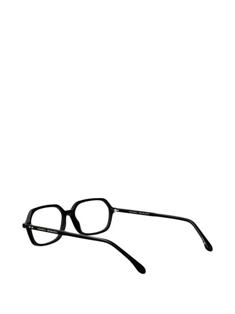 Isabel Marant Eyewear geometric frame glasses - Black