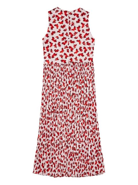 Jil Sander floral-print midi dress - Pink - zdjęcie produktu nr 2