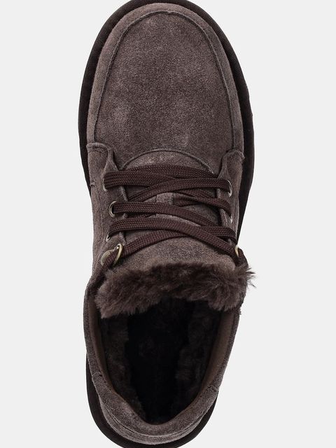 Answear.LAB śniegowce zamszowe kolor brązowy