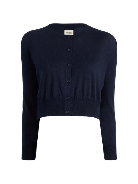 KHAITE button cardigan - Blue - zdjęcie produktu nr 1