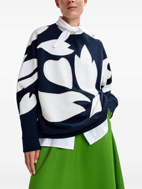 Essentiel Antwerp Jalways bead-embellished sweatshirt - Blue