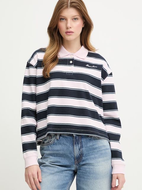Guess Jeans longsleeve damski bawełniany - zdjęcie produktu nr 2