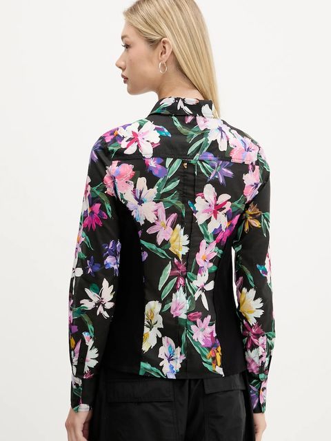 Desigual koszula COSTADILLO damska kolor czarny 25WWCW15 - zdjęcie produktu nr 2