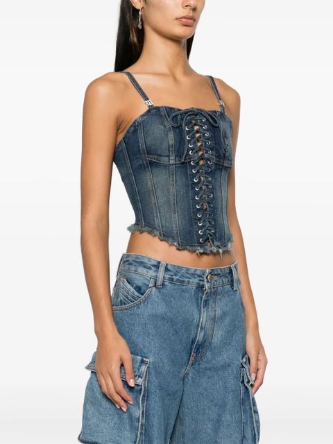 MISBHV Lara corset - Blue